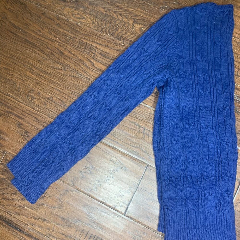 St.Johns Bay corn flower blur knit sweater
